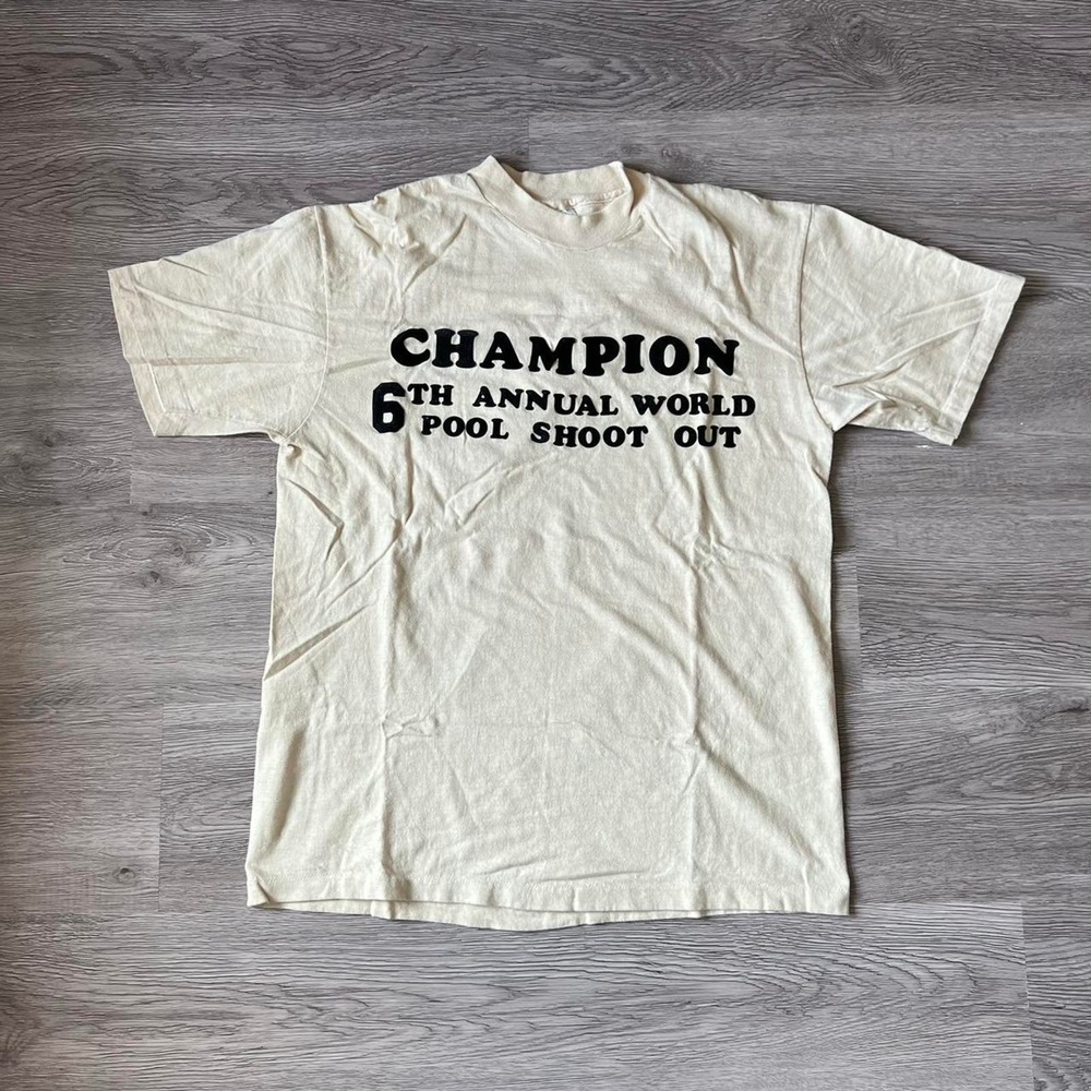 Vintage 90s poolbilliards iron on